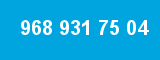 968 931 75 04 968 931 75 04